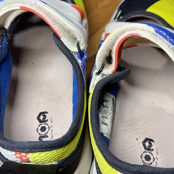 MOA MASTER OF ARTS, color block, Velcro sneaker!! - Picture 15 of 16